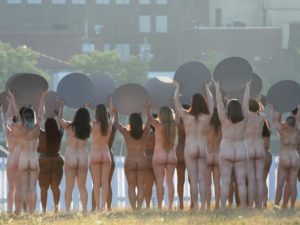 naked women protest and rnc 3