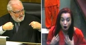 judge flips on teen flipping him the bird