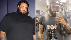 man loses pounds by walking to walmart