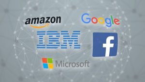 Facebook Amazon Google IBM and Microsoft