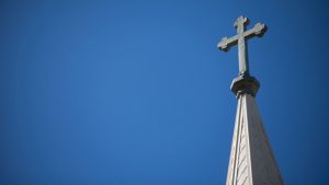 Church Steeple and Cross